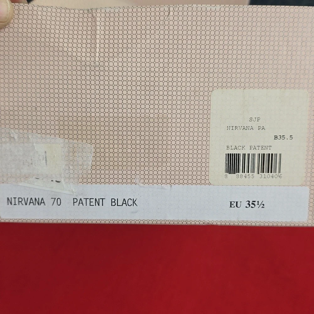 Sarah Jessica Parker Nirvana Patent Leather Pumps Made In Italy - Picture 16 of 16